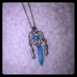 Blue Dream Catcher Necklace!! 🤩